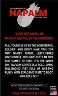 Napalm Coffee, EXTRA DARK ROAST, Ground Coffee, 100% Arabica, 12 Ounce Bag N5