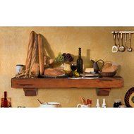 Pearl Mantels Shenandoah Traditional Fireplace Mantel Shelf N27
