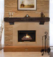 Pearl Mantels Shenandoah Traditional Fireplace Mantel Shelf N32