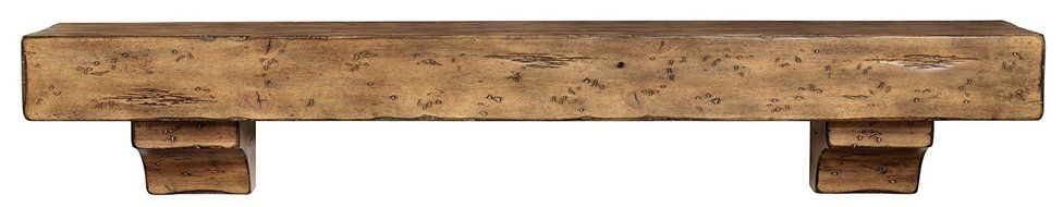 Pearl Mantels Shenandoah Traditional Fireplace Mantel Shelf N34