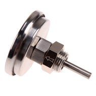 Awakingdemi 1/2"Stainless Steel Thermometer for a Moonshine Still Condenser or Brew Pot TS-BX39 N2