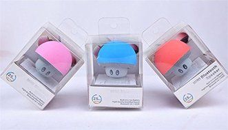 Fucan Mini Wireless Bluetooth Speaker , Mushroom Waterproof Silicon Suction Handfree Portable Bluetooth Speakers...