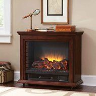 Portable Electric Fireplace Great for Home Decoration and Heating, Come with Free Gift of Nautical Coastal Book... N4