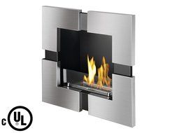 Ignis Tokio Recessed Ventless Ethanol Fireplace UL Listed / UL Approved Fireplace N3