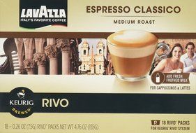 LAVAZZA ESPRESSO CLASSICO 72 PACKS made for KEURIG RIVO SYSTEM