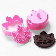 Joylive Fondant Cake Cookie Cutter Mold Mould Cartoon DIY Fun Marie cat
