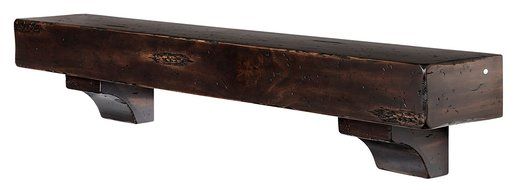 Pearl Mantels Shenandoah Traditional Fireplace Mantel Shelf N40