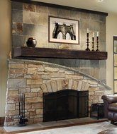 Pearl Mantels Shenandoah Traditional Fireplace Mantel Shelf N41