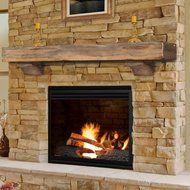 Pearl Mantels Shenandoah Traditional Fireplace Mantel Shelf N48