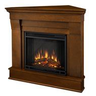 Real Flame 5950E Chateau Corner Electric Fireplace, Small, Espresso N2