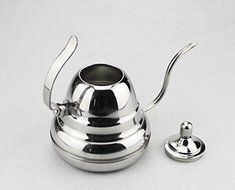 Diguo Coffee Kettle Stainless Steel Pour Over Kettle Coffee Pot Tea Pot, Gooseneck, 1.2 Liter N3