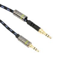 Audio AUX Cable, iKross 3 Feet 3.5mm AUX Jack Tangled-Free Braided Sleeve jacket Stereo Auxiliary Aux Audio Stereo... N6