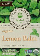 Traditional Medicinals Organic Herbal Tea Lemon Balm -- 16 Tea Bags N2