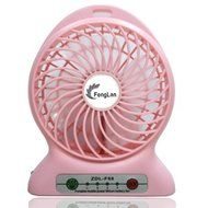 FengLan Portable Lithium Battery Fan 4-inch Vanes 3 Speeds Rechargeable Desktop Fan Mini Desk Fan Portable Handheld... N4