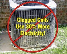 Outside Air Conditioner Filter Screen - Condenser Maintenance Helps to Protect from Leaves, Animal Hair, and Grass...