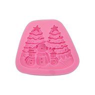 "dipshop Christmas Tree Snowman Silicone Mold Fondant Cake Mould" shopping N2