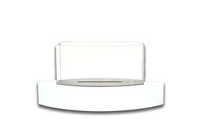 Chic Fireplaces- Luxury Concord Black Table Top Ventless Bio Ethanol Fireplace Indoor / Outdoor N10