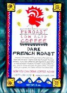 Puroast Low Acid Coffee Dark French Roast , Whole Bean, 2.5-Pound Bag N12