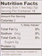 Buddha Teas Saffron &amp; Green Tea, 18 Count