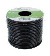 GearIT Pro Series 18 AWG Gauge Speaker Wire Cable, (50 Feet / 15.24 Meters), Black N7