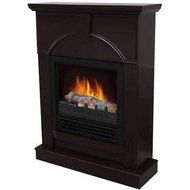 26" Mantle Dark Chocolate Electric Fireplace