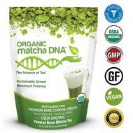 MatchaDNA Organic Powdered Matcha Green Tea, 10 Ounce N7