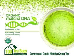 MatchaDNA Organic Powdered Matcha Green Tea, 10 Ounce N9