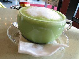 STAR-BUCK Matcha Latte Frappe Mix (16oz) - STAR Quality Matcha for a few BUCKS - Made with Certified 100% Organic... N16