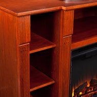 Kendall Electric Media Fireplace - Glazed Pine N23