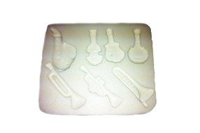 NY CAKE Musical Instruments Silicone Mold