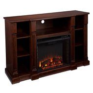 Kendall Electric Media Fireplace - Glazed Pine N26