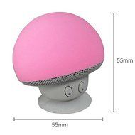 Fucan Mini Wireless Bluetooth Speaker , Mushroom Waterproof Silicon Suction Handfree Portable Bluetooth Speakers... N4