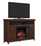 ClassicFlame 28MM9644-X332 Mayfield TV Stand for TVs up to 65&quot;, Cherry (Electric Fireplace Insert sold separately)