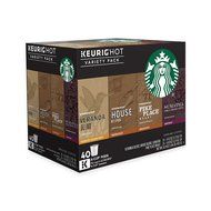 Starbucks Coffee Keurig K-Cup Variety Pack, 40 Count