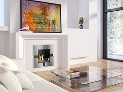 Ignis Tokio Recessed Ventless Ethanol Fireplace UL Listed / UL Approved Fireplace N6