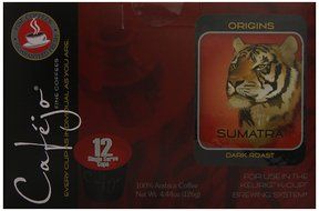 Cafejo K-Cups, Costa Rica Coffee, 50 Count N218