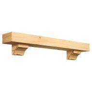 Pearl Mantels Shenandoah Traditional Fireplace Mantel Shelf N52