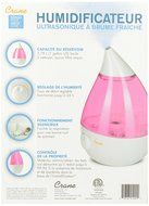 Crane Pink Drop Shape Ultrasonic Cool Mist Humidifier N2