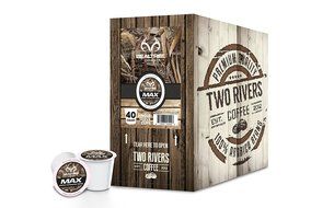 Realtree MAX Single-Cup Coffee for Keurig K-Cup Brewers 40 Count