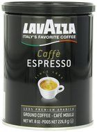 Lavazza Caffe Espresso - Medium Ground Coffee, 8-Ounce Cans (Pack of 4) N3