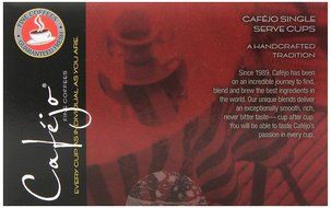 Cafejo K-Cups, Costa Rica Coffee, 50 Count N250
