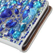 Note 5 Case, Galaxy Note 5 Case,Yaheeda Premium PU Leather [3D Metal Accessory ] Bling Diamond Crystal [Card Slot... N2