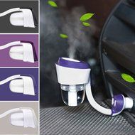 Car Oil Diffuser Humidifier, Ultrasonic wave Car Air Humidifier and Aromatherapy Essential Oil Diffuser Mister... N8