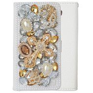 Note 5 Case, Galaxy Note 5 Case,Yaheeda Premium PU Leather [3D Metal Accessory ] Bling Diamond Crystal [Card Slot... N10