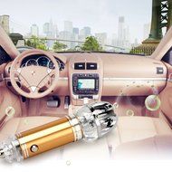 Aprince Car Air Purifier Ionizer, Car Air Freshener and Ionic Air Purifier Remove Dust, Pollen, Smoke and Bad... N3