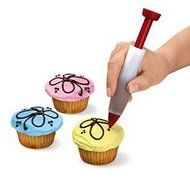 "Silicone Biscuit Syringe Cake Cream Cup Chocolate Decorating Pen" shopping N2