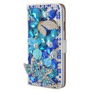 Note 5 Case, Galaxy Note 5 Case,Yaheeda Premium PU Leather [3D Metal Accessory ] Bling Diamond Crystal [Card Slot... N14