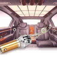 Aprince Car Air Purifier Ionizer, Car Air Freshener and Ionic Air Purifier Remove Dust, Pollen, Smoke and Bad... N9