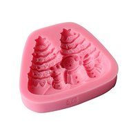 "dipshop Christmas Tree Snowman Silicone Mold Fondant Cake Mould" shopping N6
