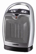 Lasko 5409 Oscillating Ceramic Tabletop/Floor Heater with Thermostat